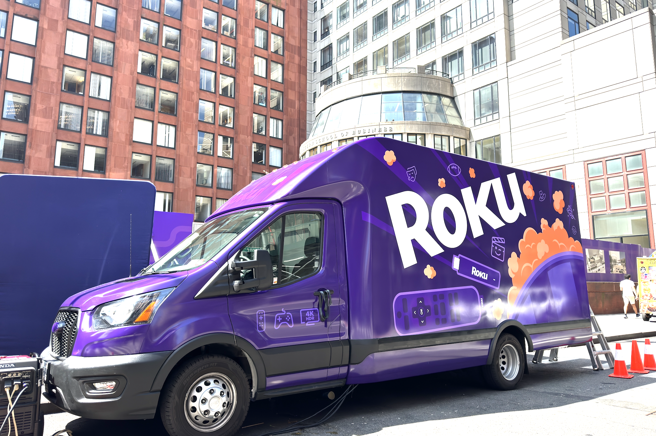 promotional van experiential vehicle design render